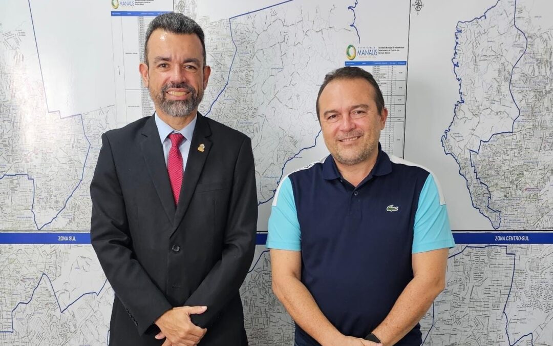Presidente Afonso Lins recebe visita institucional do Vereador de Manaus, Antônio Peixoto