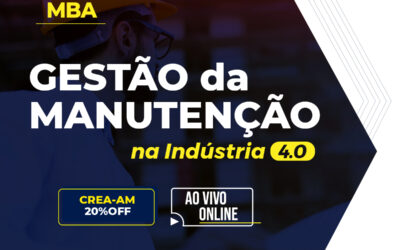 Instituto Navigare abre inscrições para: MBA – Gestão da Manutenção na Indústria 4.0 Online