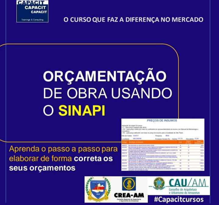 Capacit Treinamentos, em parceria com o Crea-AM, promove nova turma do curso