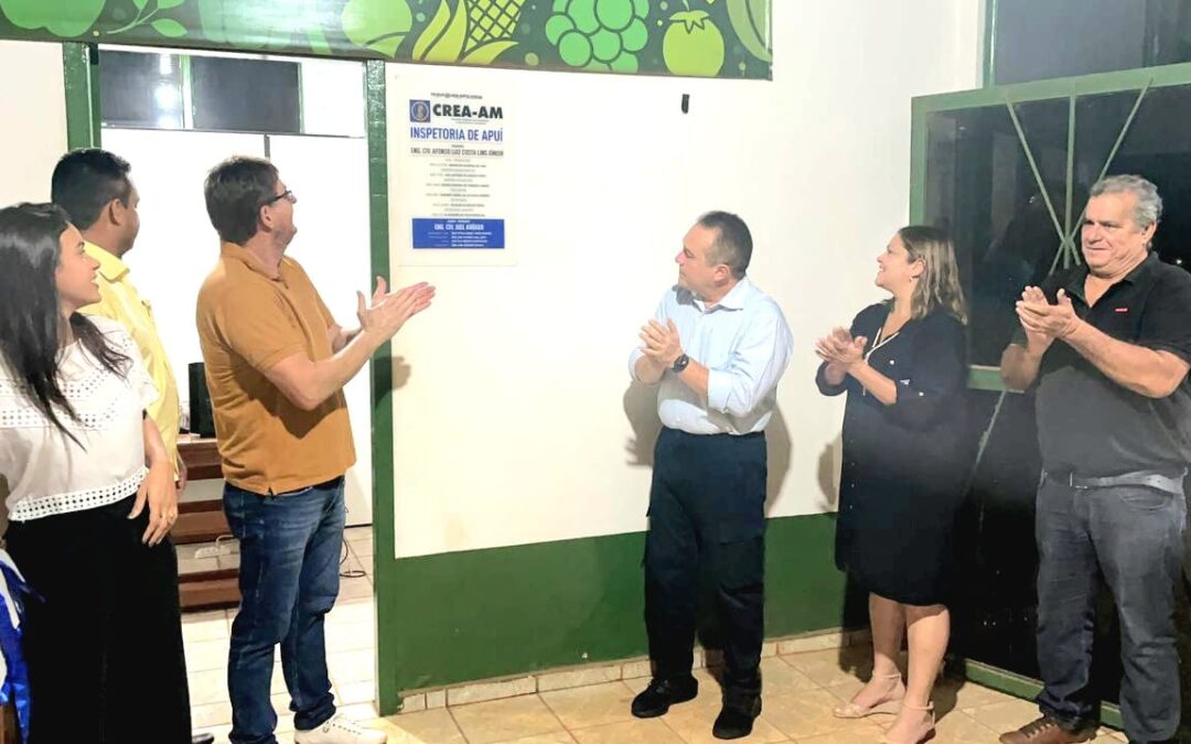 Crea-AM chega a Apuí com cursos gratuitos, e inaugura a 20ª inspetoria no interior