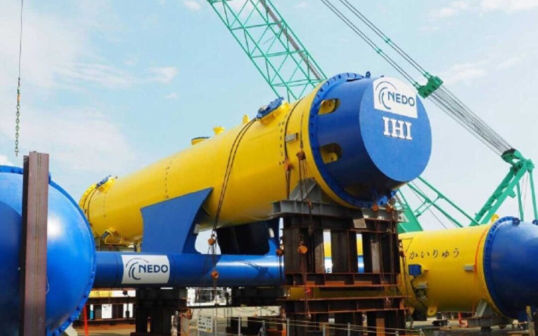 Japão testa turbina de corrente oceânica para geração de energia