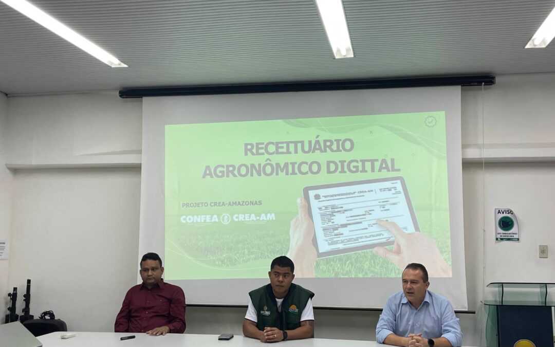 CREA-AM apresentou as atualizações do Novo modelo do Receituário Agronômicos aos profissionais do Idam