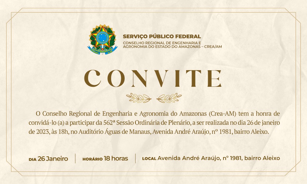 A Primeira Reunião Ordinária de Plenária do ano será na noite desta quinta-feira