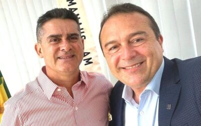 Presidente do Crea-AM se reuniu com o prefeito de Manaus, David Almeida