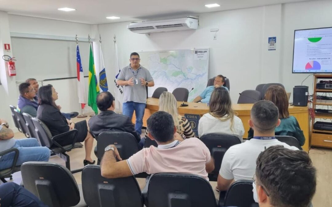 Reunião com gestores do Crea-AM sobre a implementação da ISO 9001