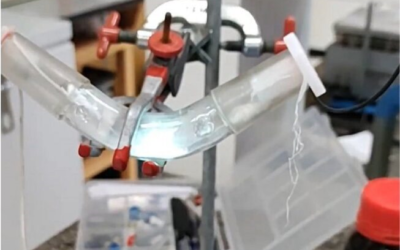 Pesquisadores brasileiros produzem grafeno branco usando bobina modificada de Tesla