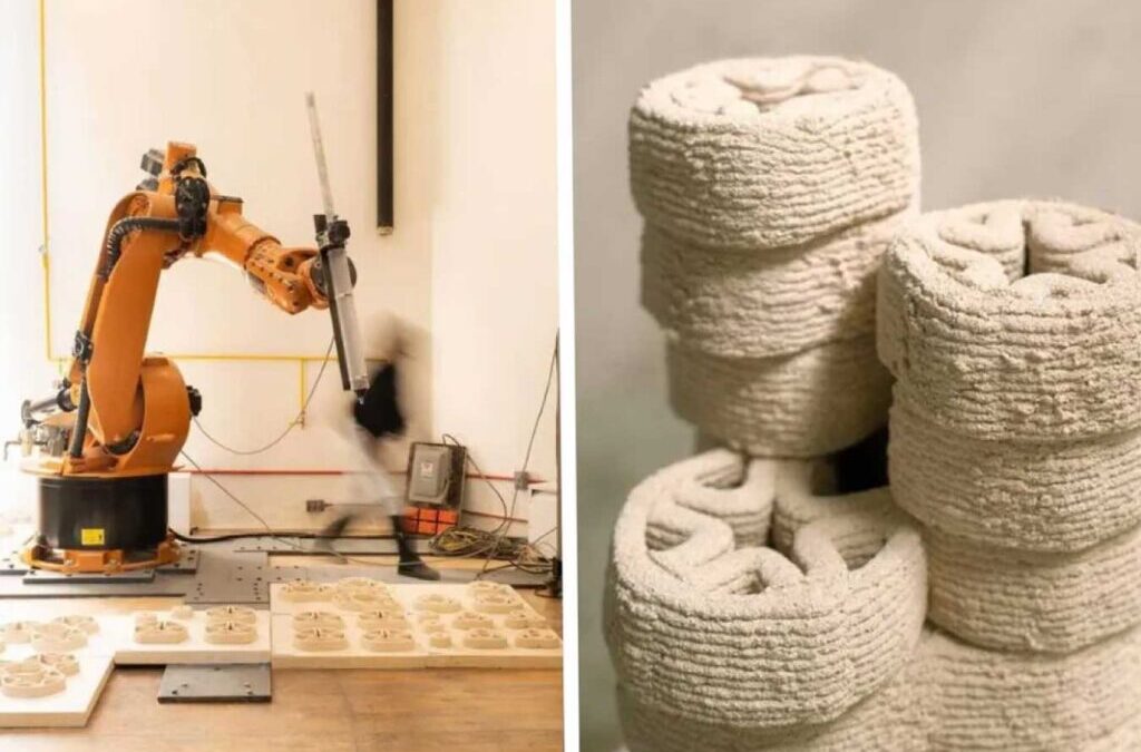 Engenheiros do México imprimem tijolos em 3D a partir de cascas de ovos
