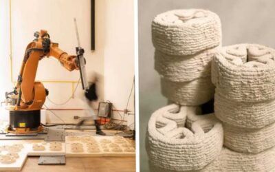 Engenheiros do México imprimem tijolos em 3D a partir de cascas de ovos