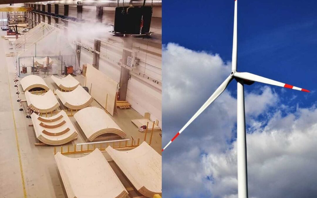 Parceria entre empresas da Suécia desenvolve torre eólica de madeira