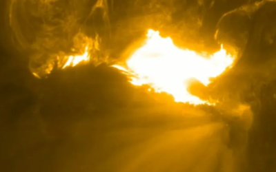Missões da Nasa e da Agência Espacial Europeia capturam imagens de erupções solares