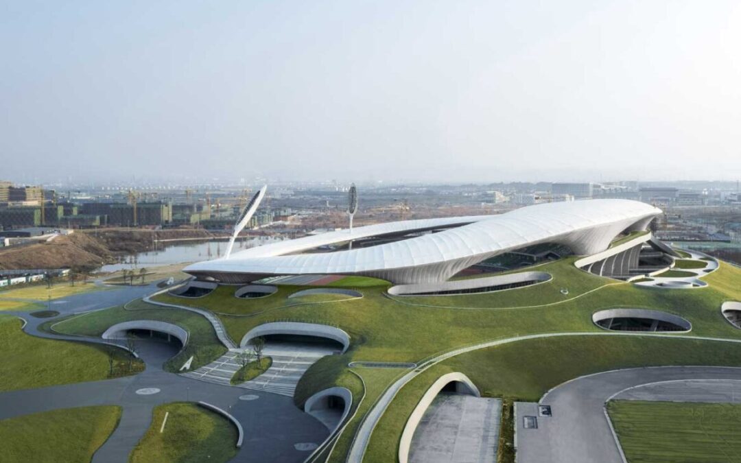 Quzhou: o mais novo estádio subterrâneo da China