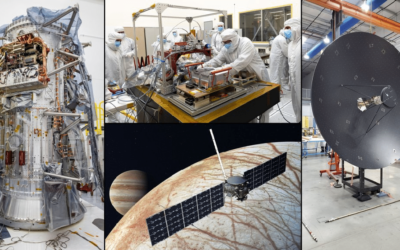 Sonda da Nasa que vai investigar lua gelada de Júpiter começa a ser montada