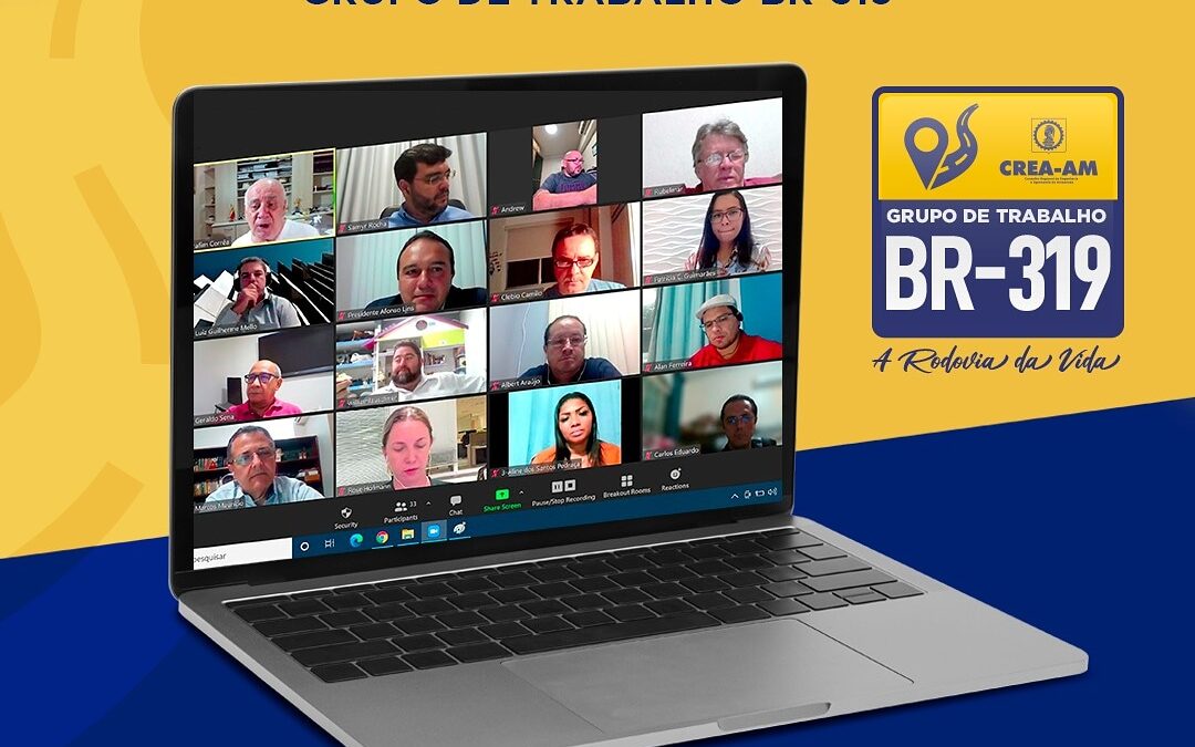 GT BR 319 realiza reunião virtual sobre a paralisação das obras na “Rodovia da Vida”