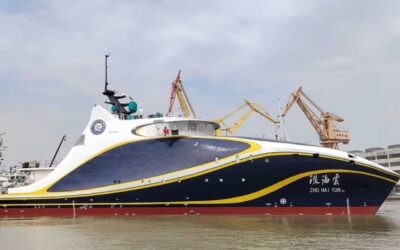 China revela primeiro navio “porta-drones” do mundo com sistema de Inteligência Artificial