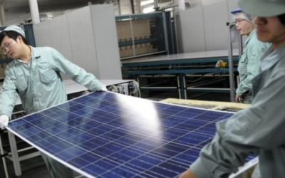 Painéis solares são utilizados para transmissão de dados embaixo da água
