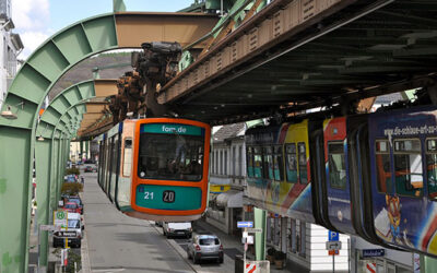 Schwebebahn, primeiro monotrilho do mundo
