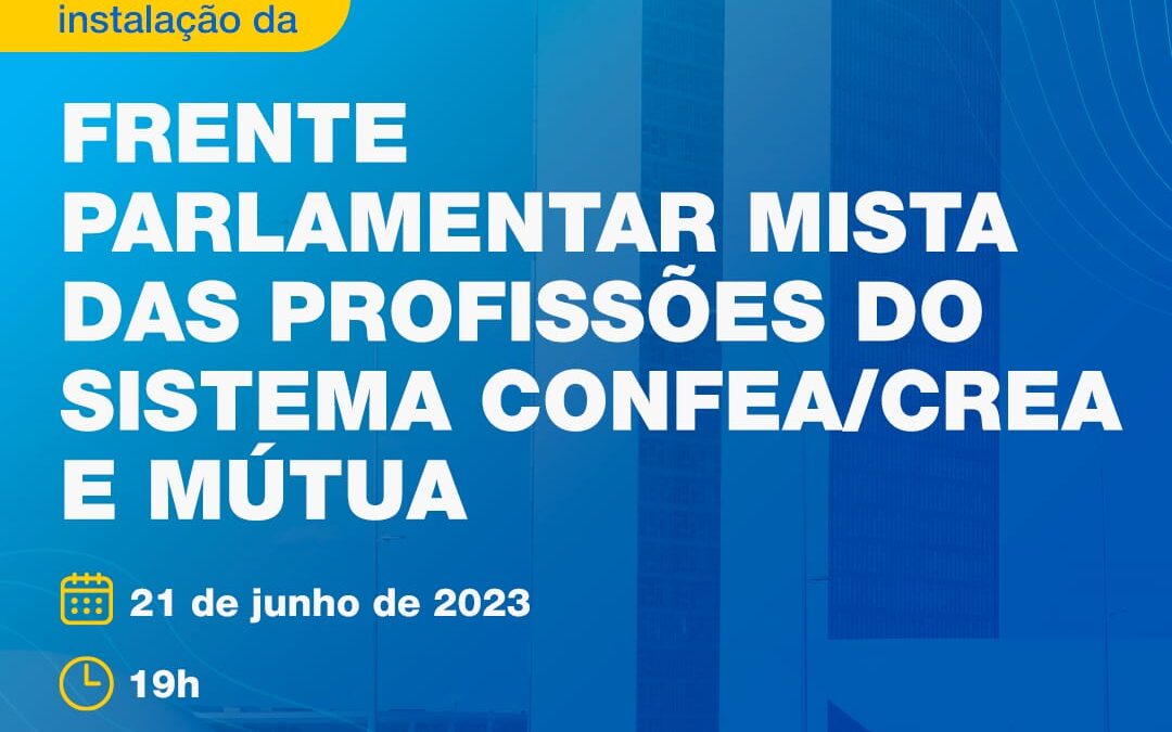 Lançamento da Frente Parlamentar das Profissões do Sistema será nesta quarta, 21