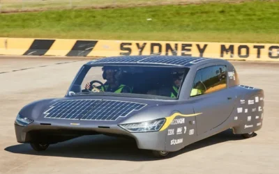 Carro movido a energia solar entra para o livro dos recordes
