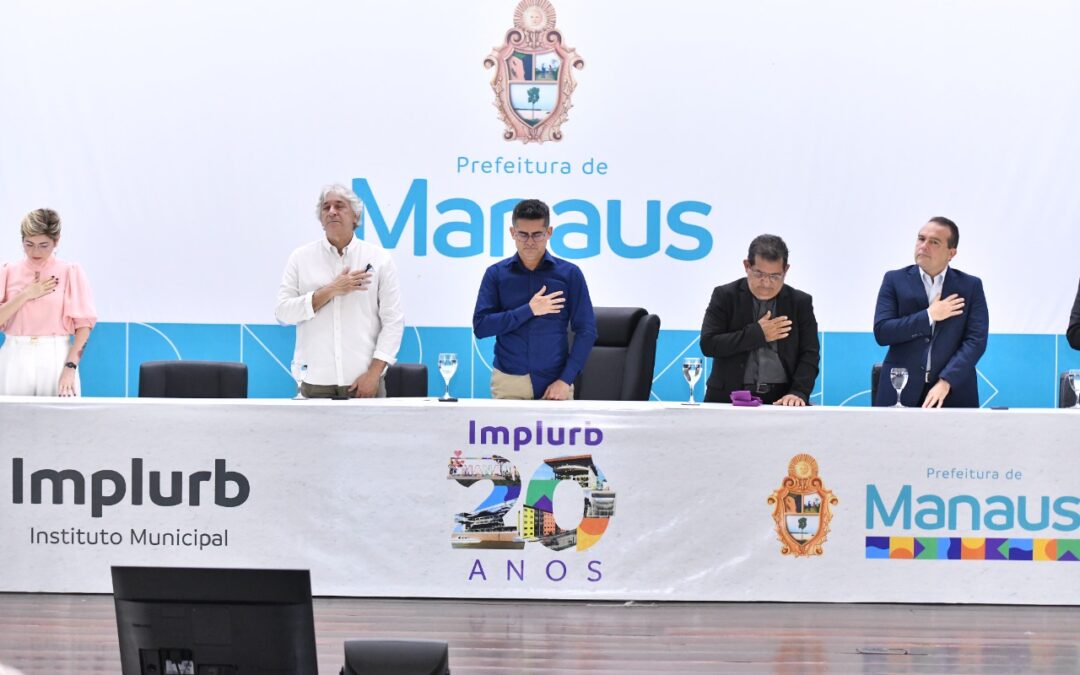 Crea-AM participa de evento em comemoração aos 20 anos do Implurb