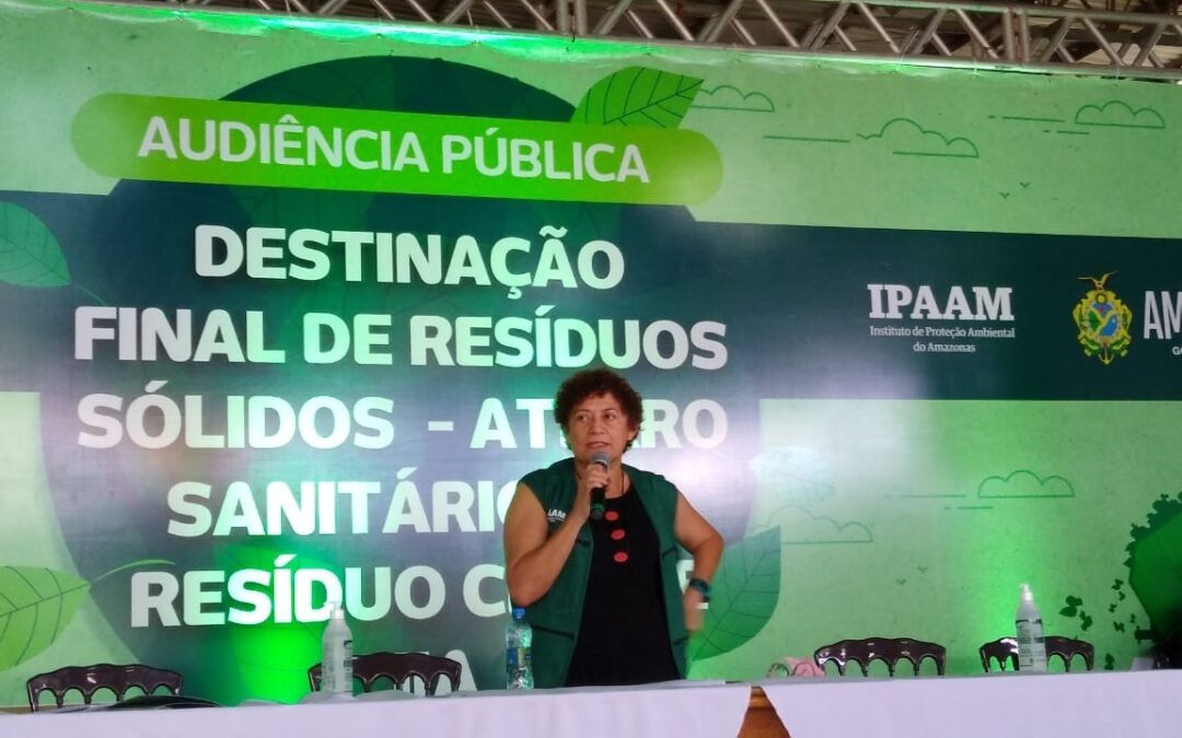 Ipaam coordena três audiências públicas em Iranduba para discutir a instalação de aterro sanitário