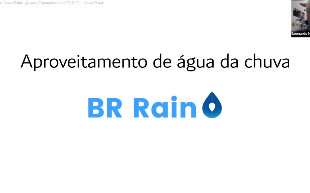 Crea-AM realiza palestra sobre Aproveitamento de Água da Chuva
