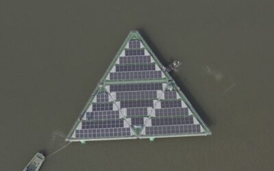 Energia no mar através de tapete solar