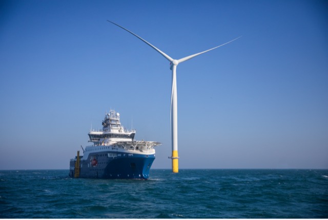 O maior parque eólico offshore do mundo está finalmente operacional