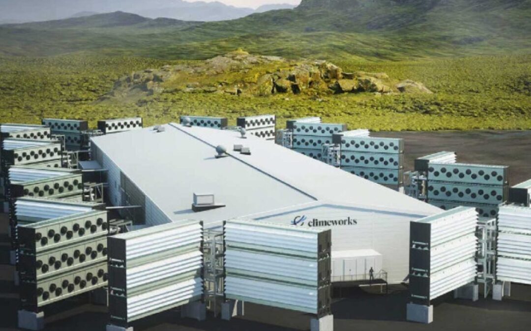 A maior instalação de captura direta de carbono do ar do mundo começa a ser construída na Islândia