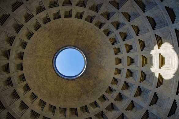 A durabilidade do concreto romano