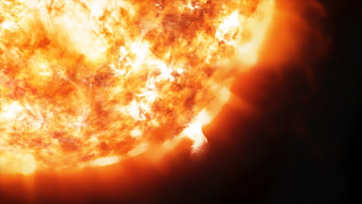 Uma poderosa erupção solar está se dirigindo para a Terra, e apagões de rádio são possíveis
