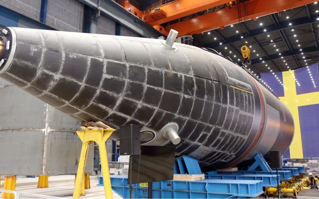 Suécia prepara seu novo submarino em mais de duas décadas