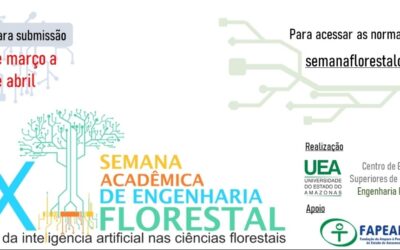 Semana de Engenharia Florestal começa a receber trabalhos dia 22 de março