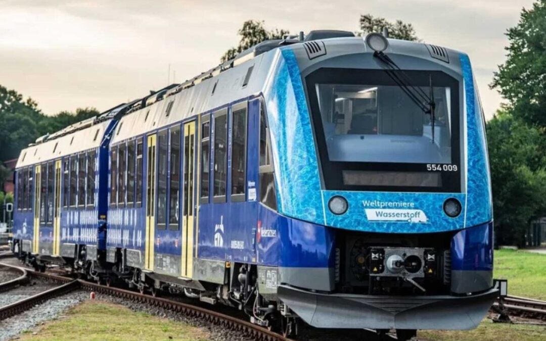 O primeiro trem totalmente movido a hidrogênio do mundo começa a funcionar na Alemanha
