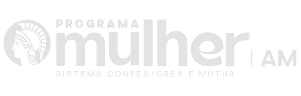 Logo Programa Mulher CREA-AM